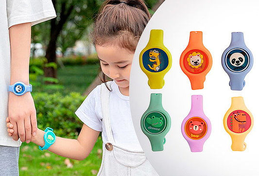 Reloj Pulsera Repelente de Mosquitos par