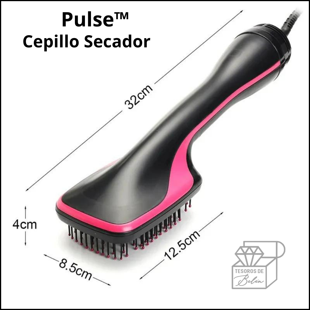 🌟Pulse™Cepillo Secador Alisador 2 En 1😍