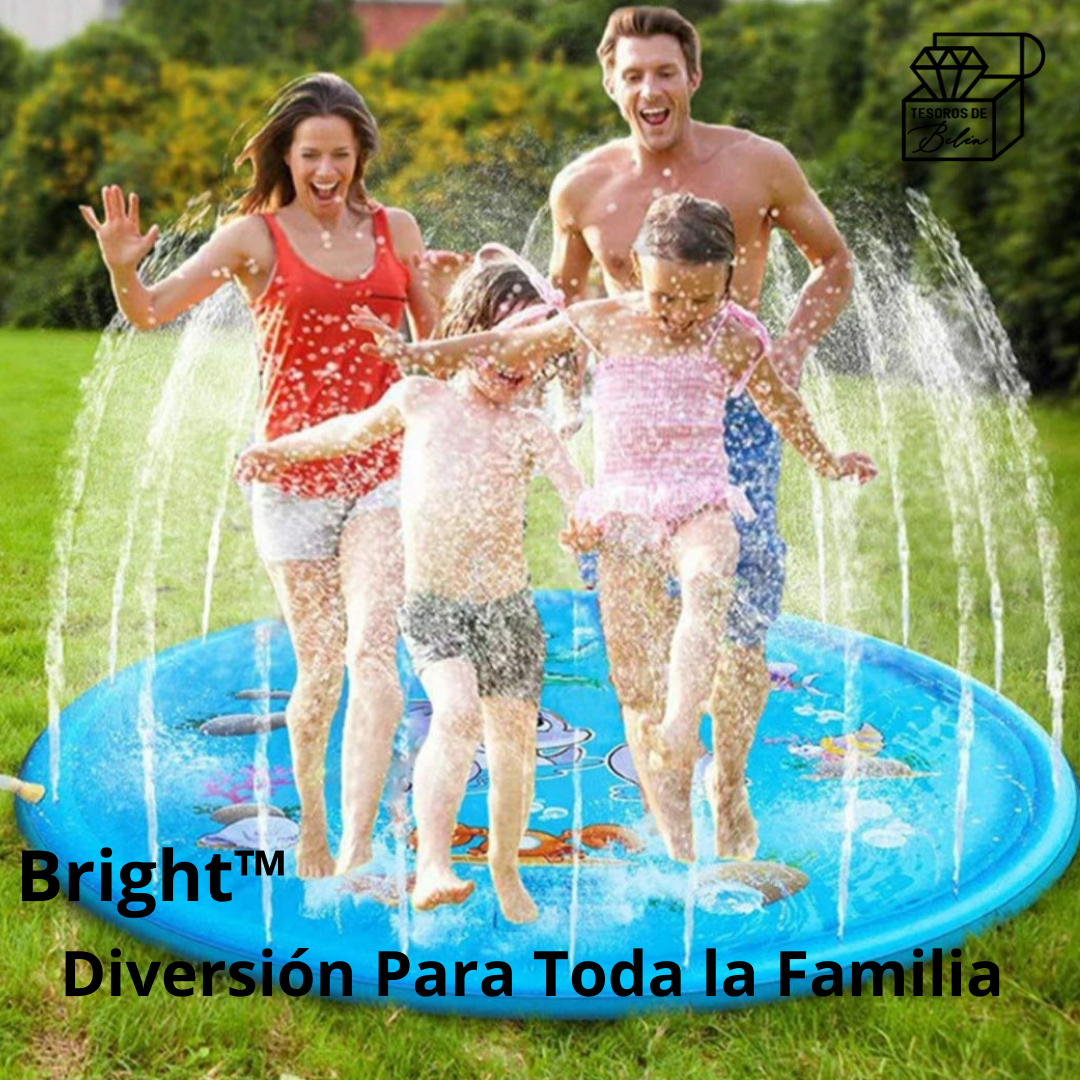 💦 Bright™Alfombra de juegos acuáticos de 1 metro🐬