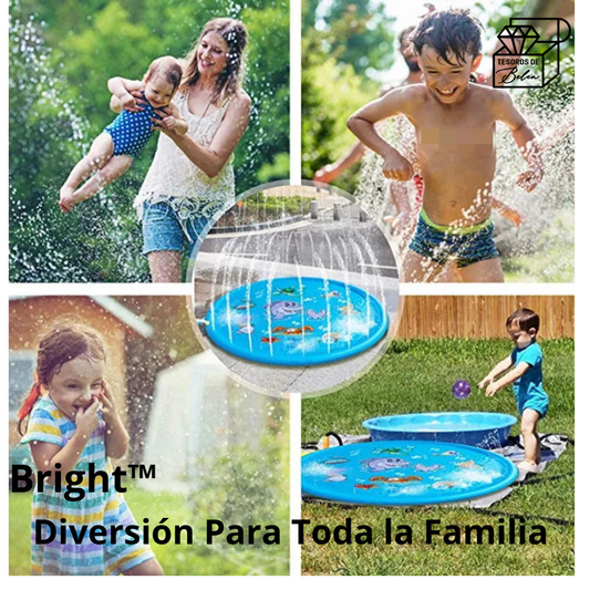 💦 Bright™Alfombra de juegos acuáticos de 1 metro🐬