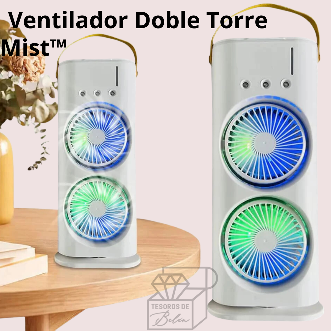 🌬️🌟Mist™Mini Enfriador de aire doble🌟