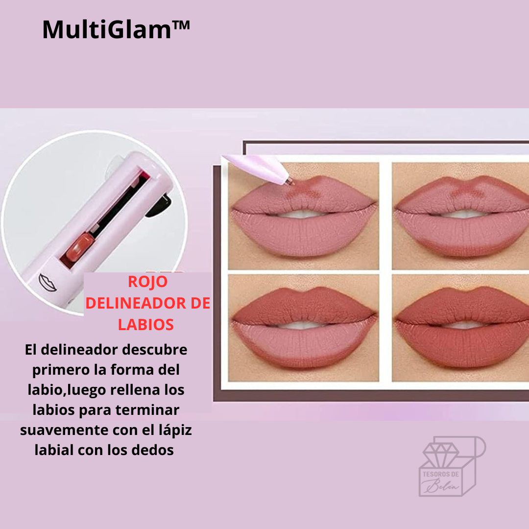 ✨MultiGlam™Lápiz Delineador 4 en 1 💋