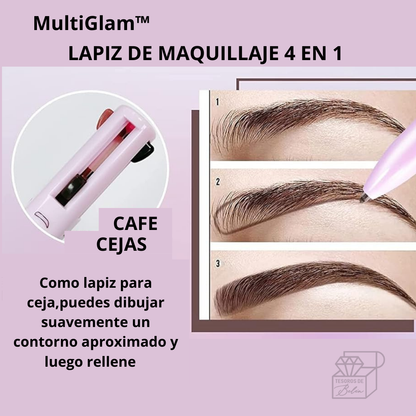 ✨MultiGlam™Lápiz Delineador 4 en 1 💋