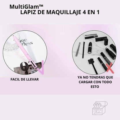 ✨MultiGlam™Lápiz Delineador 4 en 1 💋