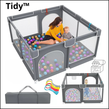 👶Tidy™Corral Bebe Plegable Centro De Actividad🐣