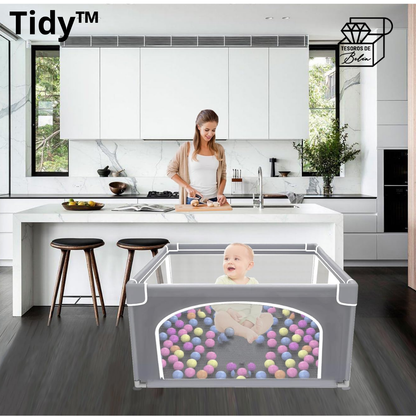 👶Tidy™Corral Bebe Plegable Centro De Actividad🐣