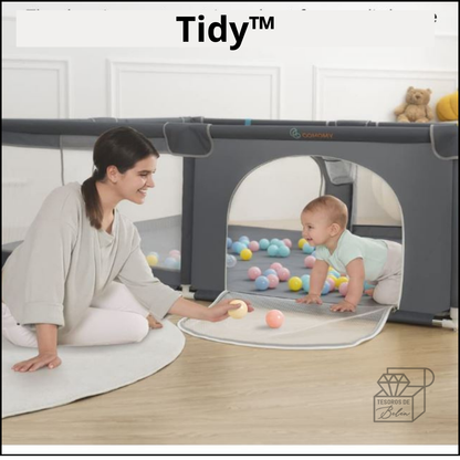 👶Tidy™Corral Bebe Plegable Centro De Actividad🐣