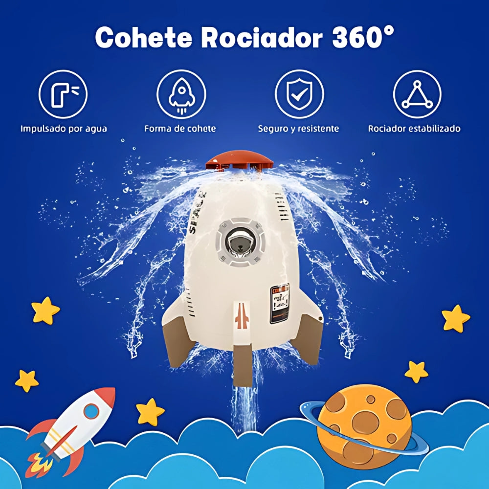 🚀Cohete Rociador De Agua💦