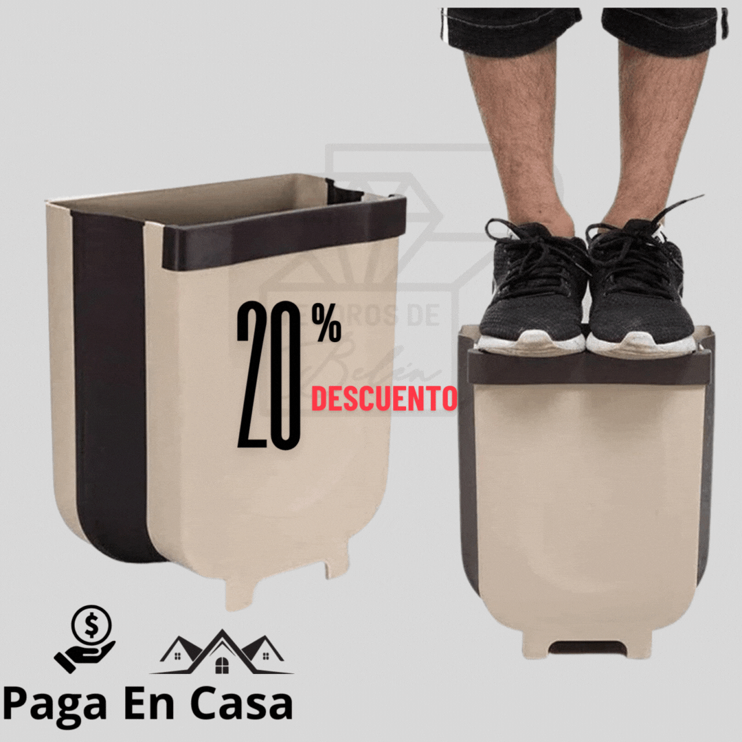 FoldBin™ Basurero Plegable